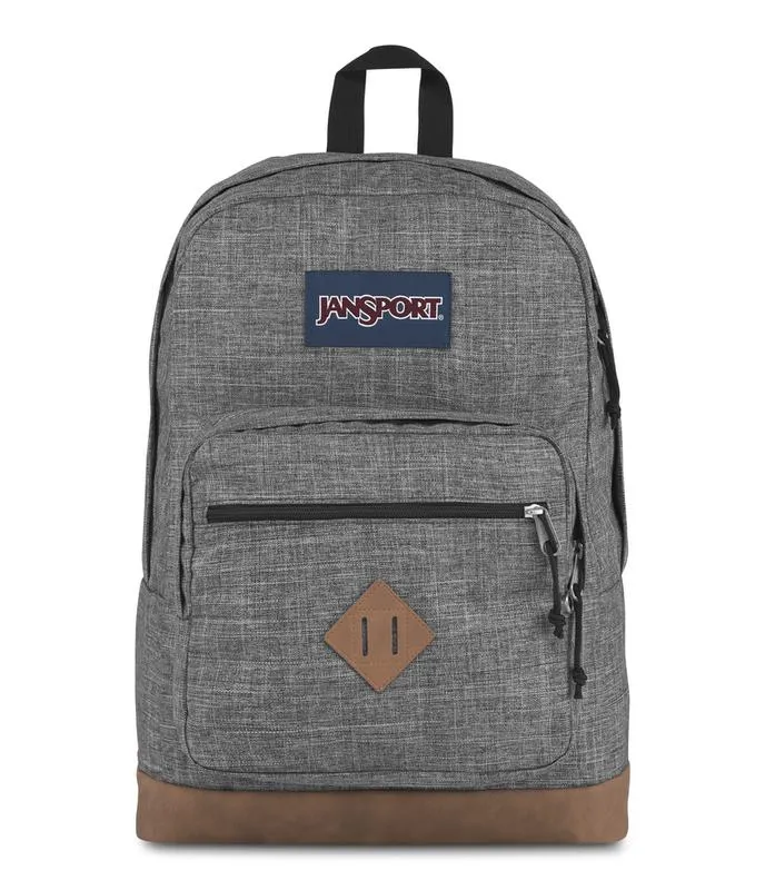 ■ JanSport City View Backpack - Heathered 600D