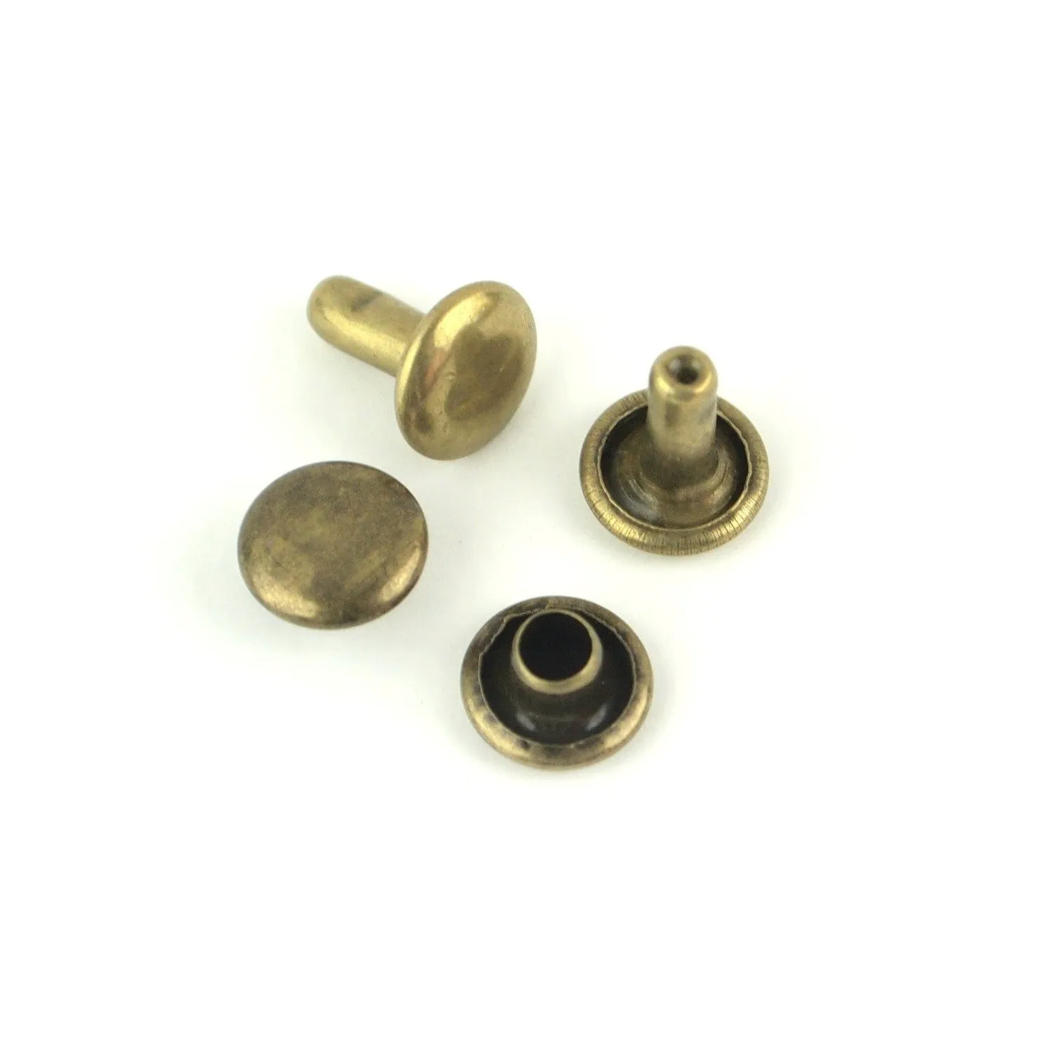 24 Medium 8mm Rivets