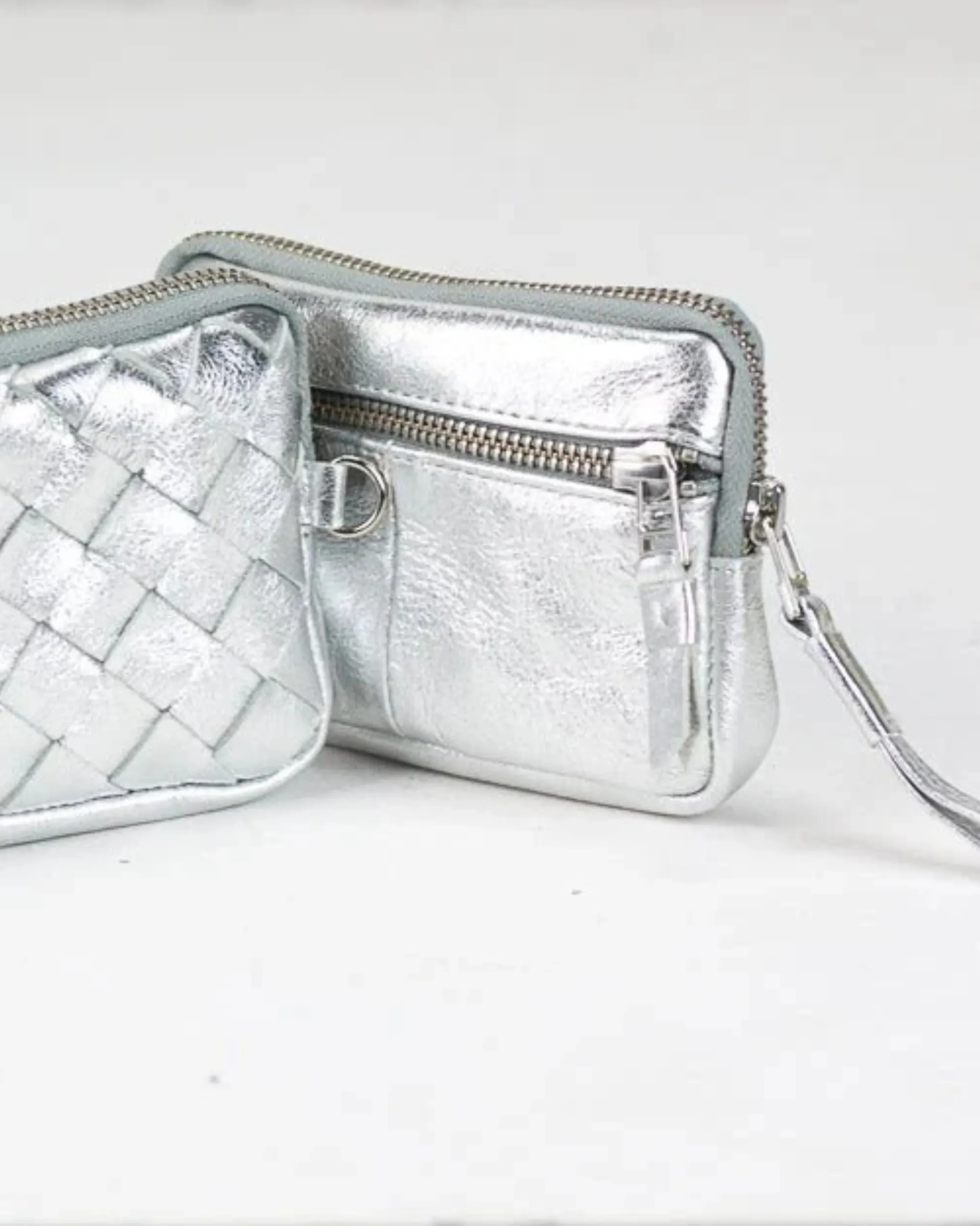 Antheia Mini Wallet | Smooth Silver