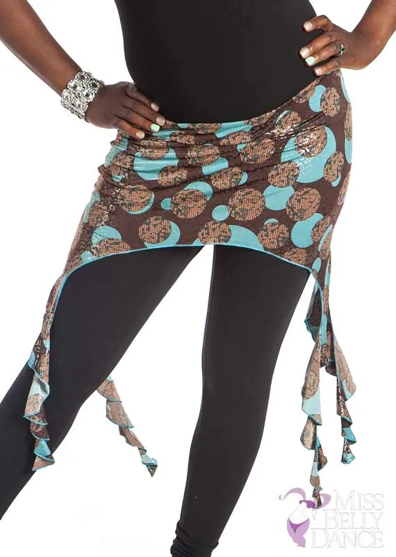 Belly Dance Lycra Hip Sash | MODERN TRIBU