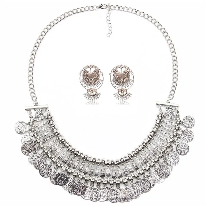 Bohemian Jewelry Statement Dress-up Necklace for Women as Party Accessories