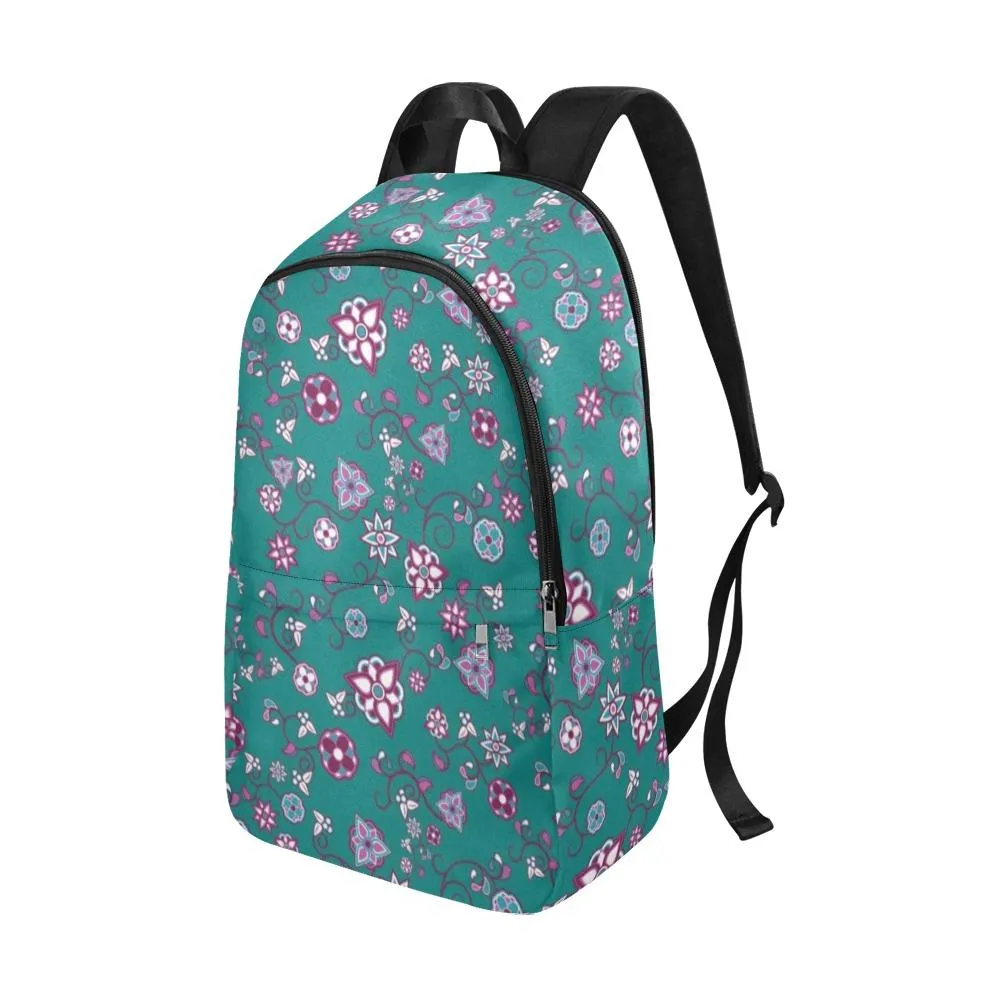 Burgundy Bloom Backpack for Adult