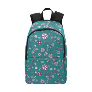 Burgundy Bloom Backpack for Adult