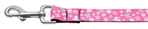 Butterfly Nylon Ribbon Collar Pink 1 wide 4ft Lsh