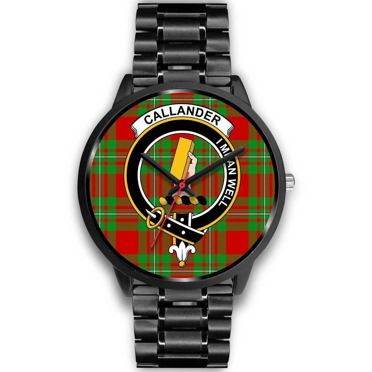 Callander Modern Clan Badge Tartan Black Watch