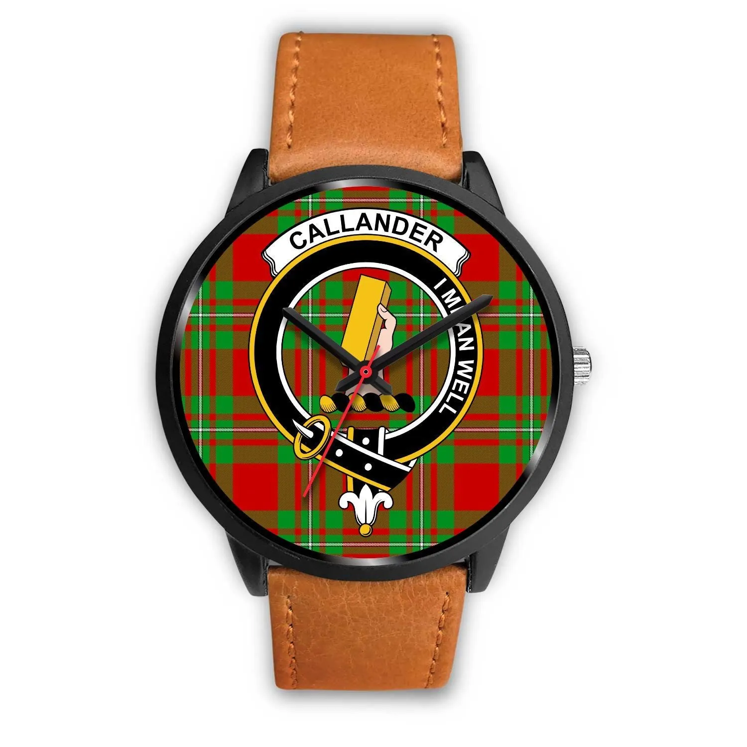 Callander Modern Clan Badge Tartan Black Watch