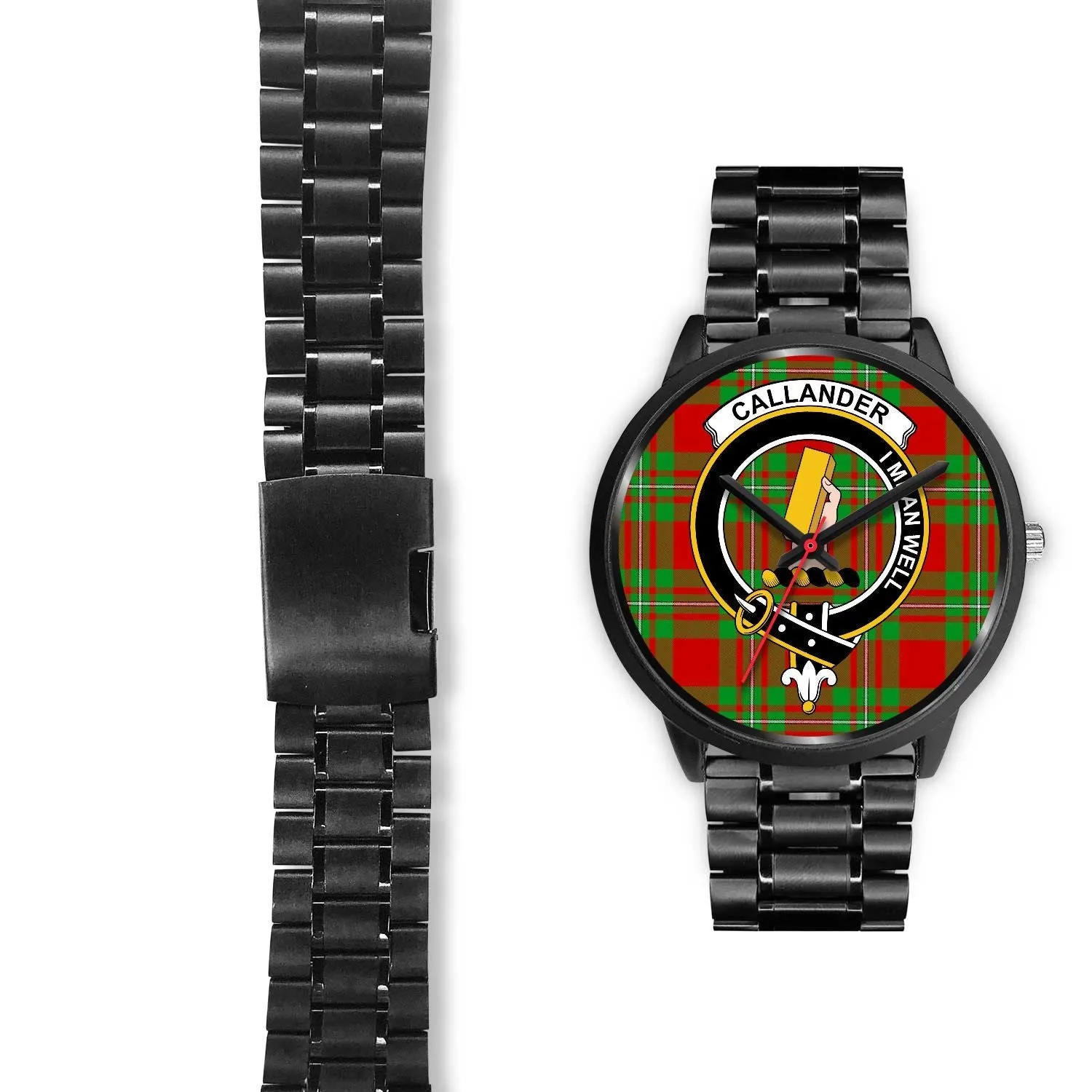 Callander Modern Clan Badge Tartan Black Watch