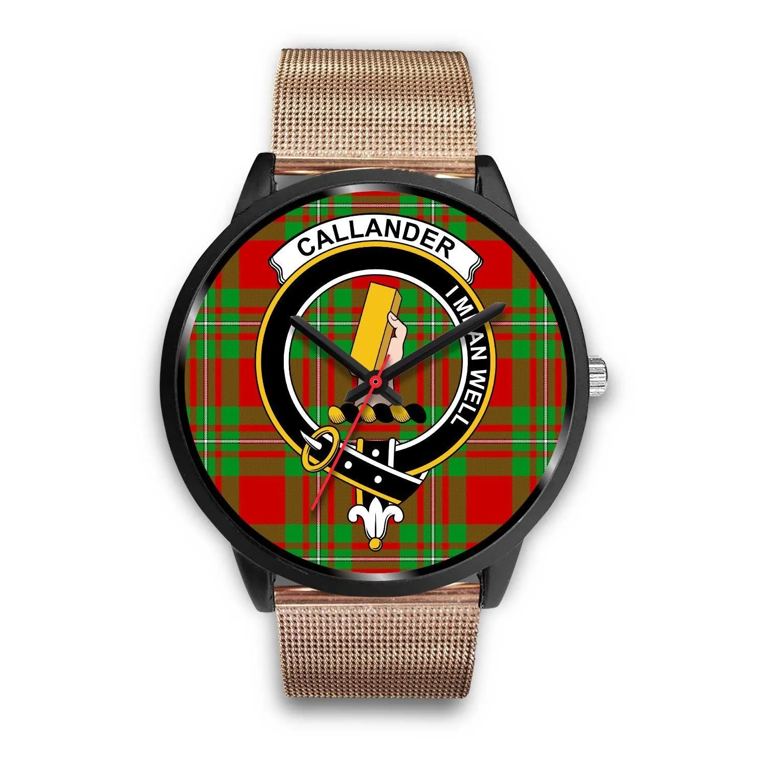 Callander Modern Clan Badge Tartan Black Watch