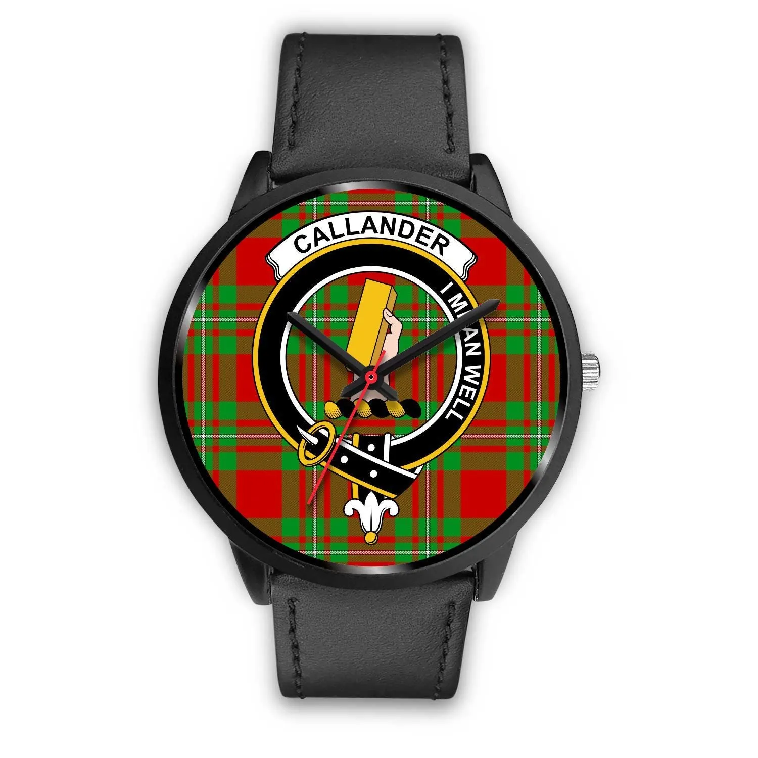 Callander Modern Clan Badge Tartan Black Watch