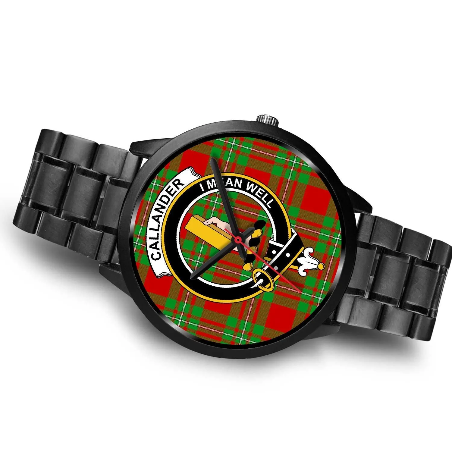 Callander Modern Clan Badge Tartan Black Watch