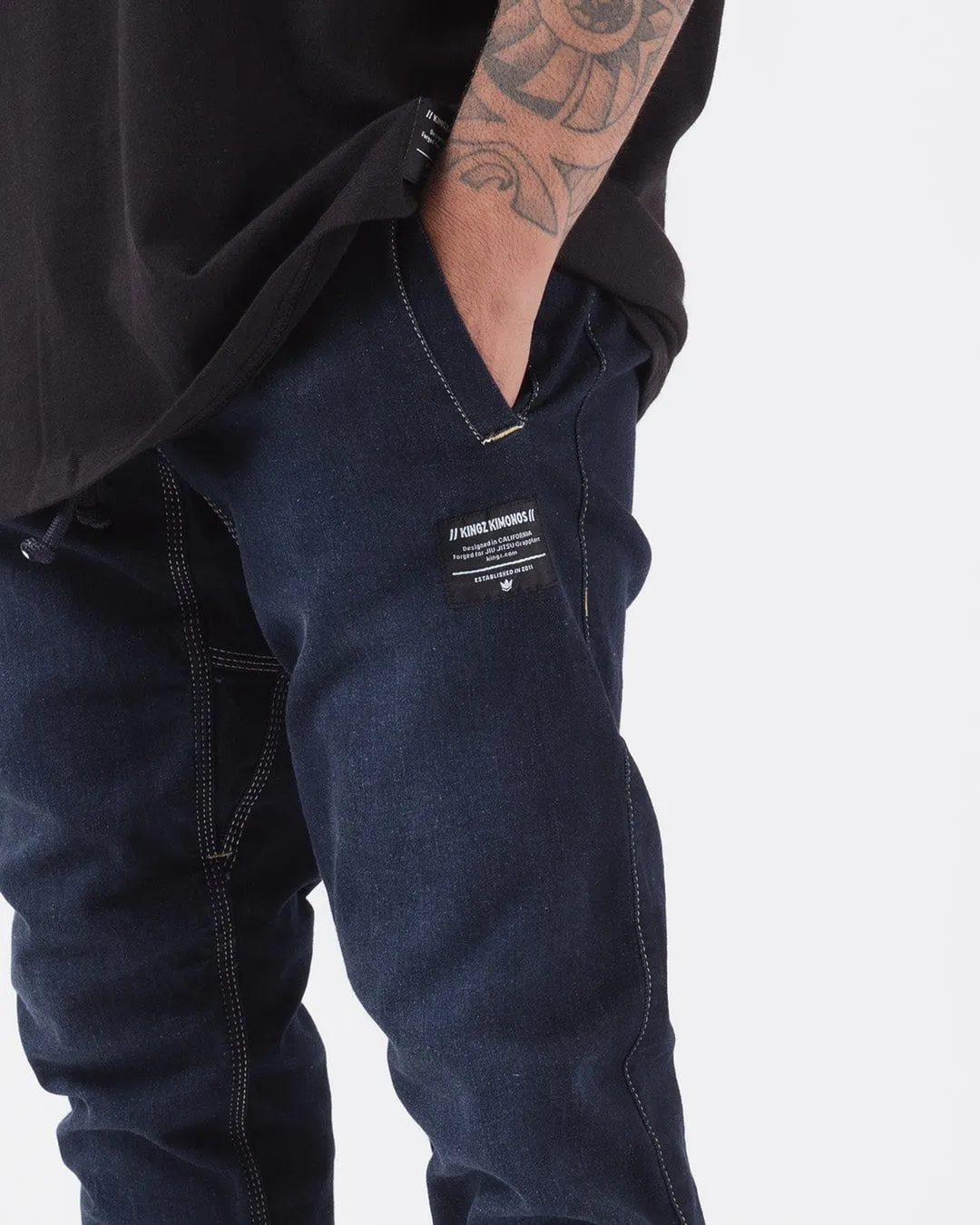 Casual Denim Gi Pant