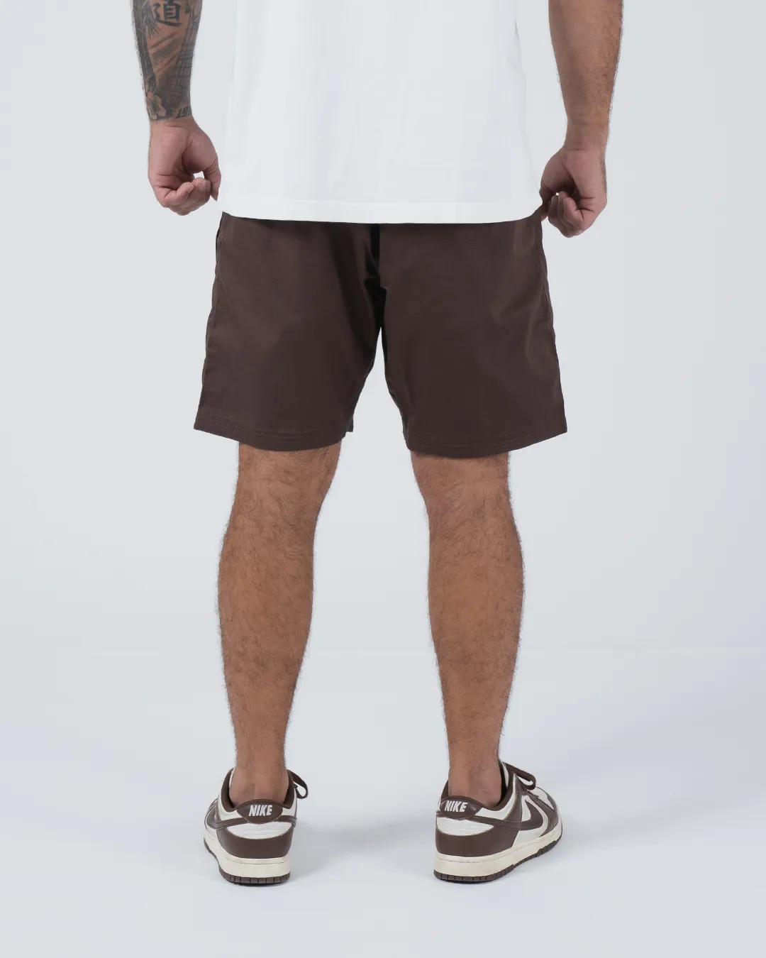 Casual Gi Shorts - Brown