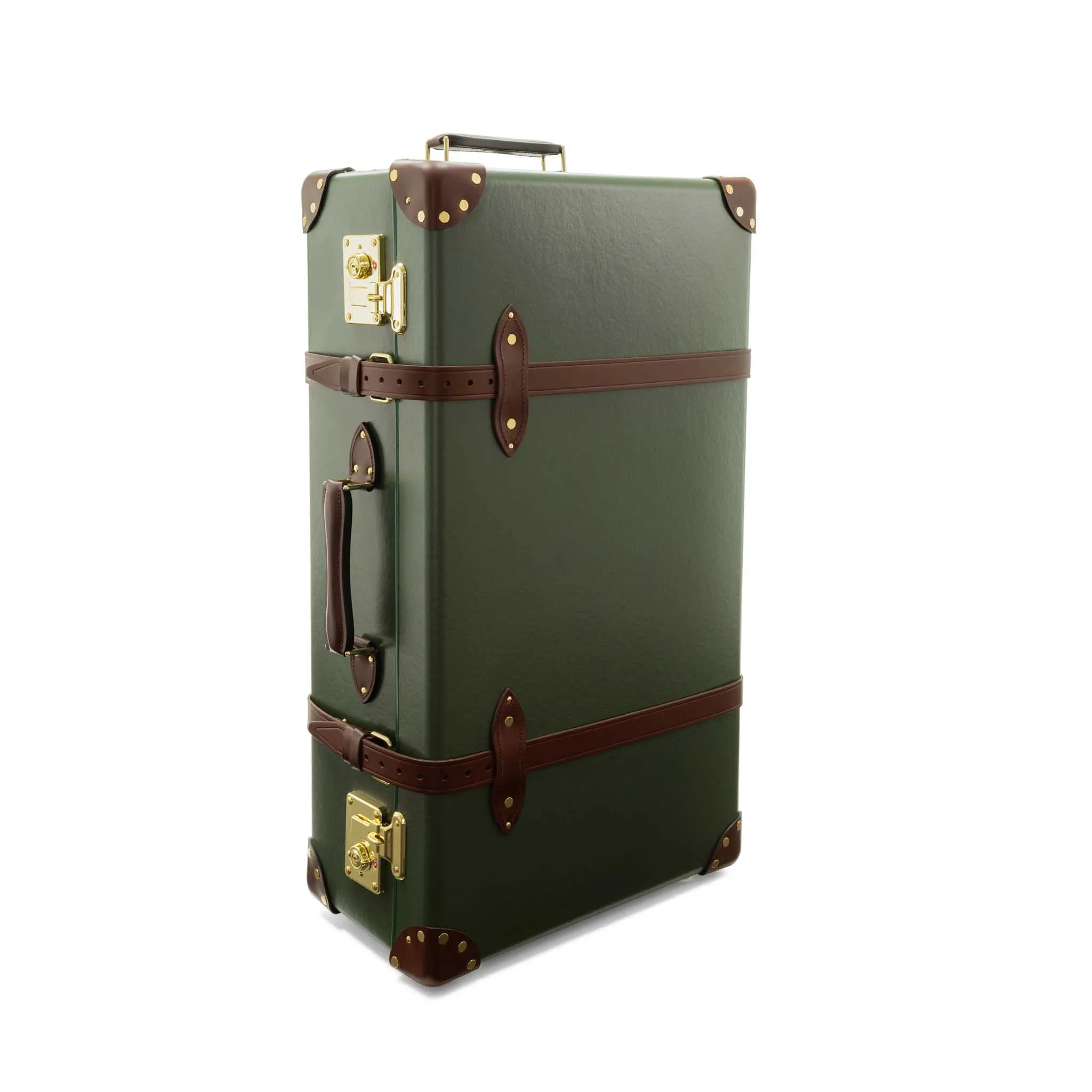 Centenary · Large Suitcase | Green/Brown