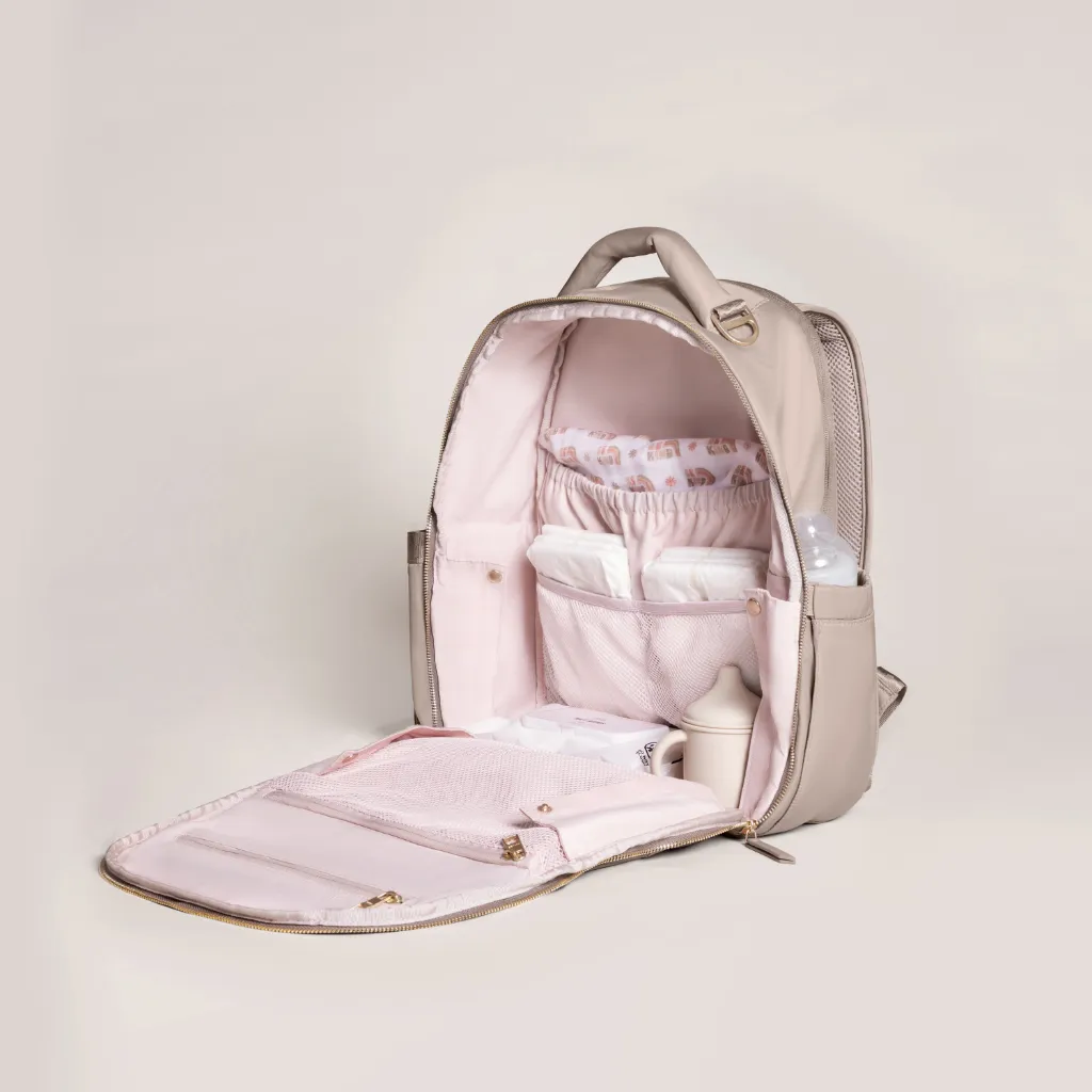 Classic Diaper Backpack - Taupe