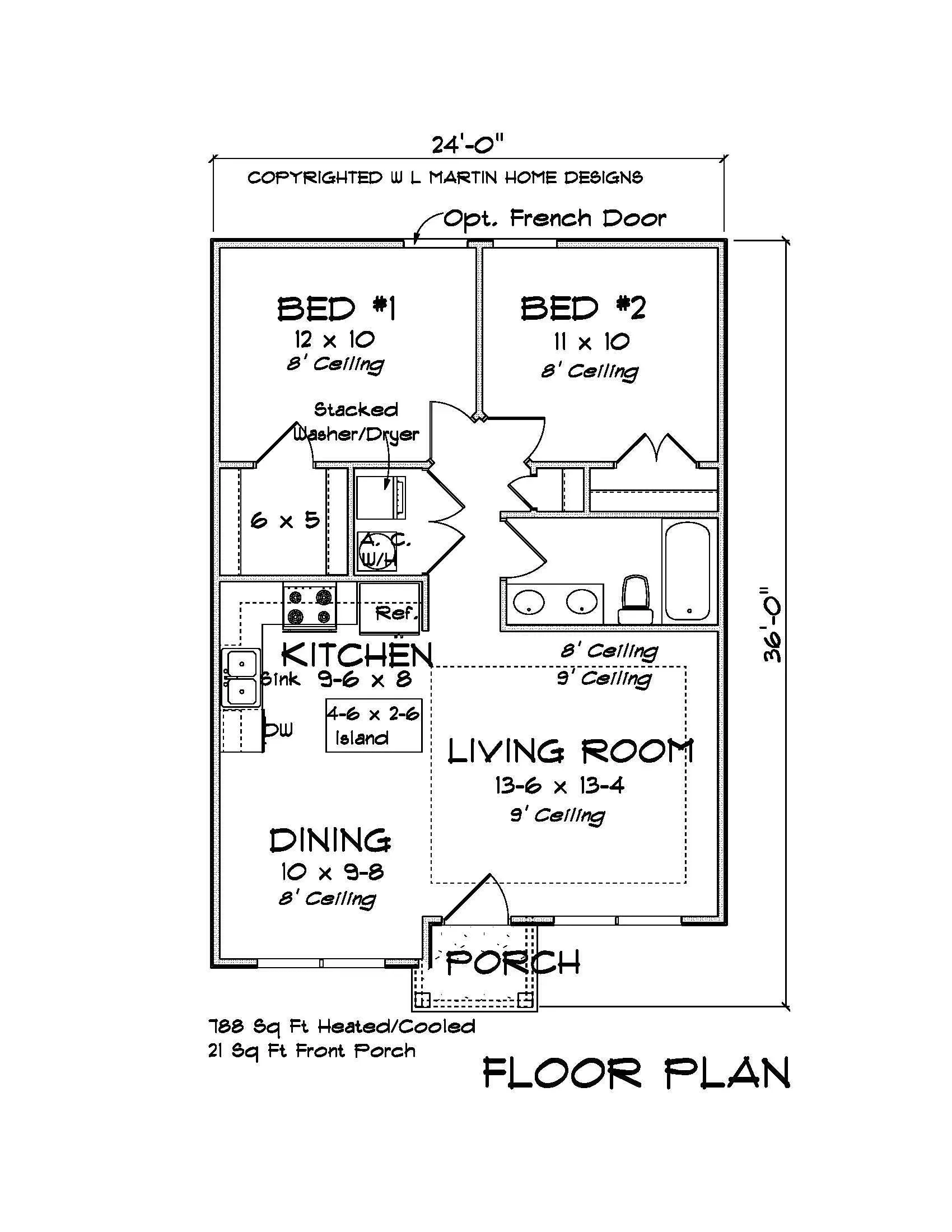 Cozy 2-Bedroom Home with Modern Amenities and Inviting Design