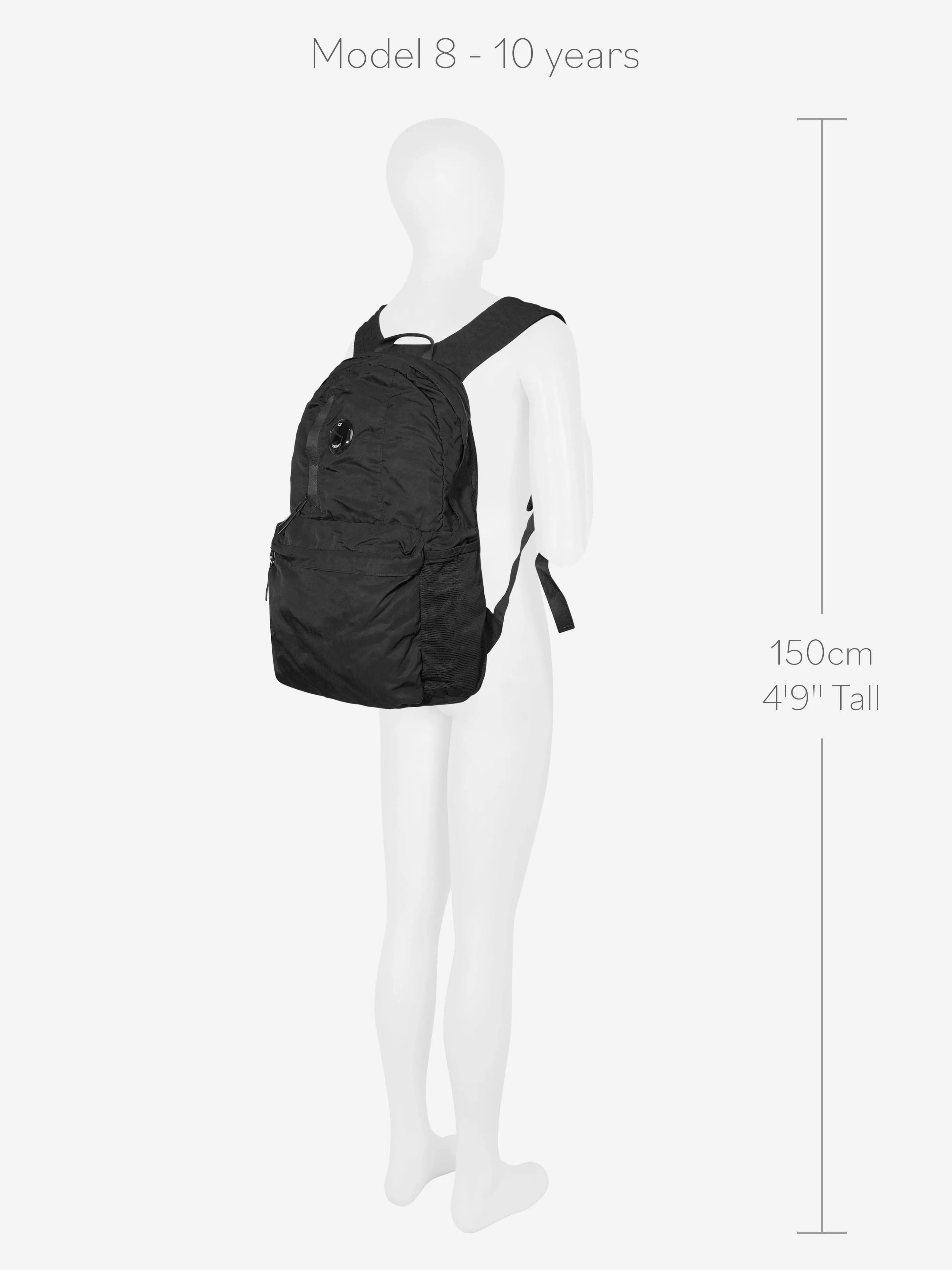 C.P. Company Boys Backpack in Black (40cm)