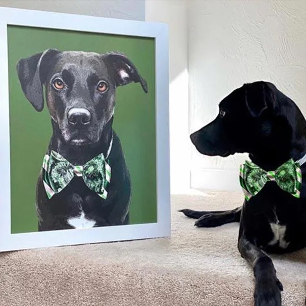 Custom Pet Art Framed Print