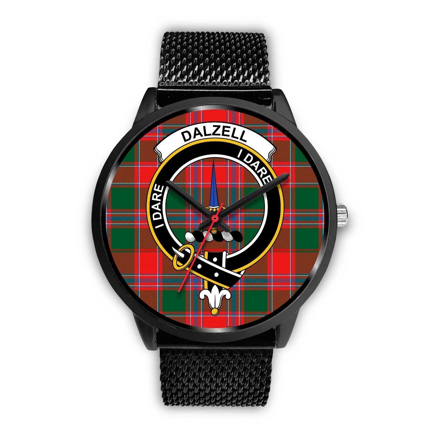 Dalziel Modern Clan Badge Tartan Black Watch