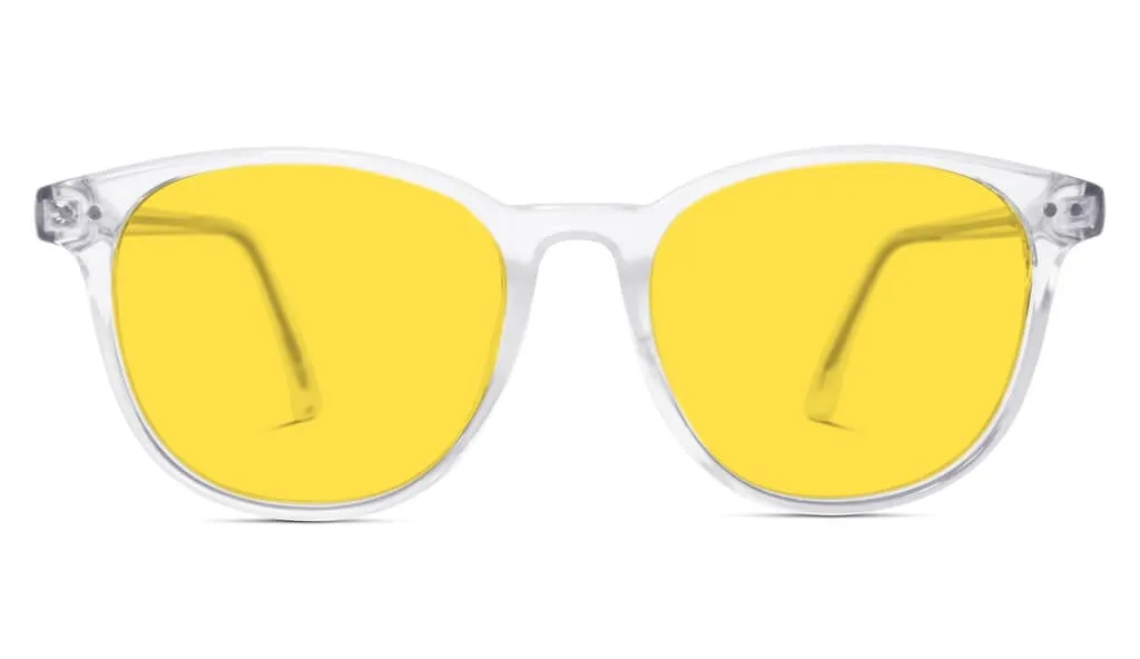 DayMax Billie Glasses - Crystal Prescription