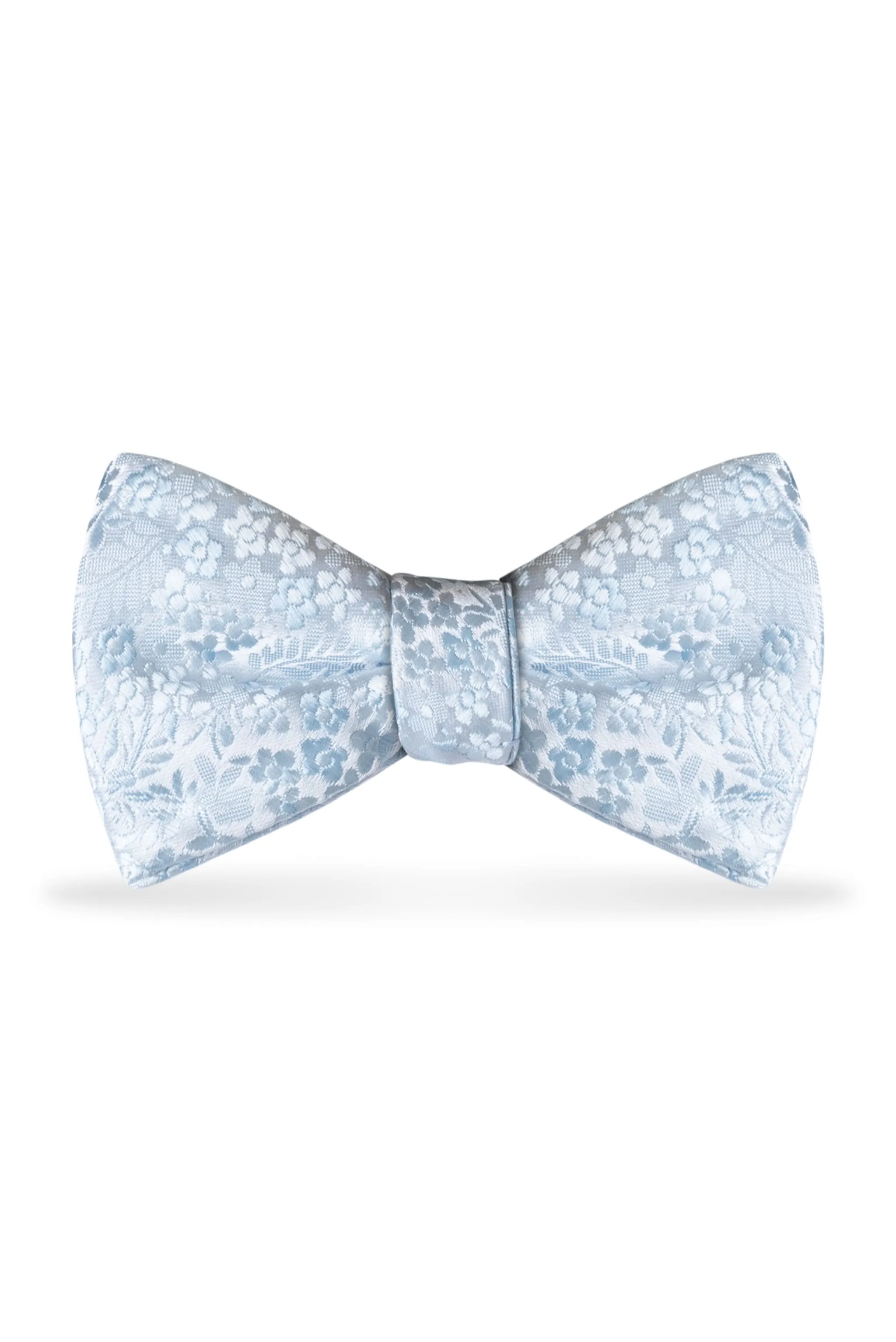 Floral Sky Blue Bow Tie