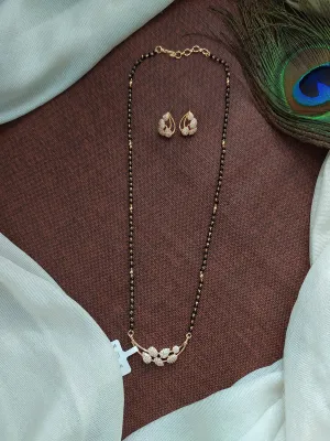 Gold and Rose-Gold Polish Mangal Sutra Chain