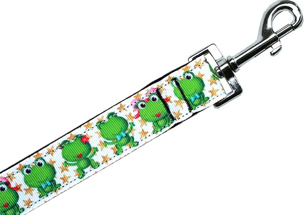 Happy Frogs Nylon Pet Leash 3-8in By 4ft