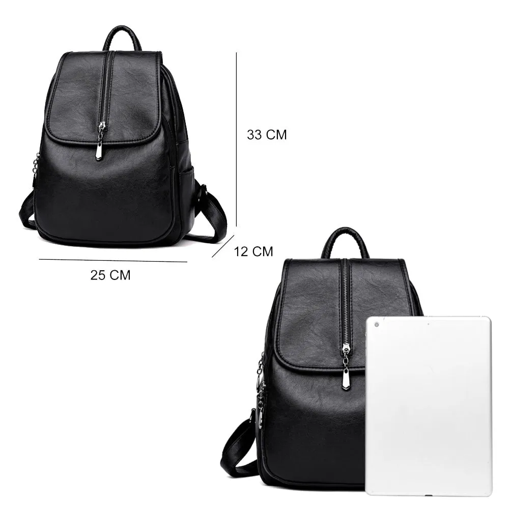 High Quality Leather Vintage Backpack