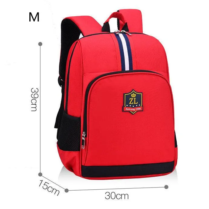 Inverted Stripes Backpack - Red