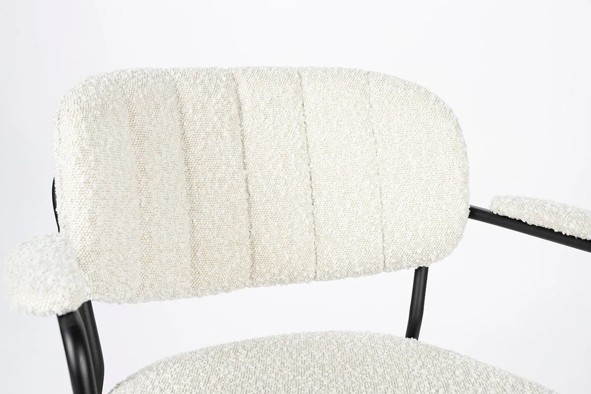 Jolien Boucle Armchair (2/Set)