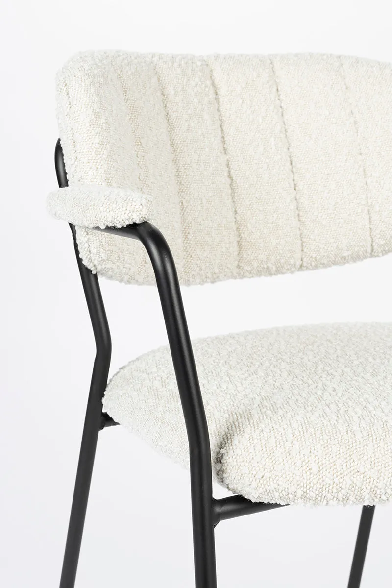 Jolien Boucle Armchair (2/Set)