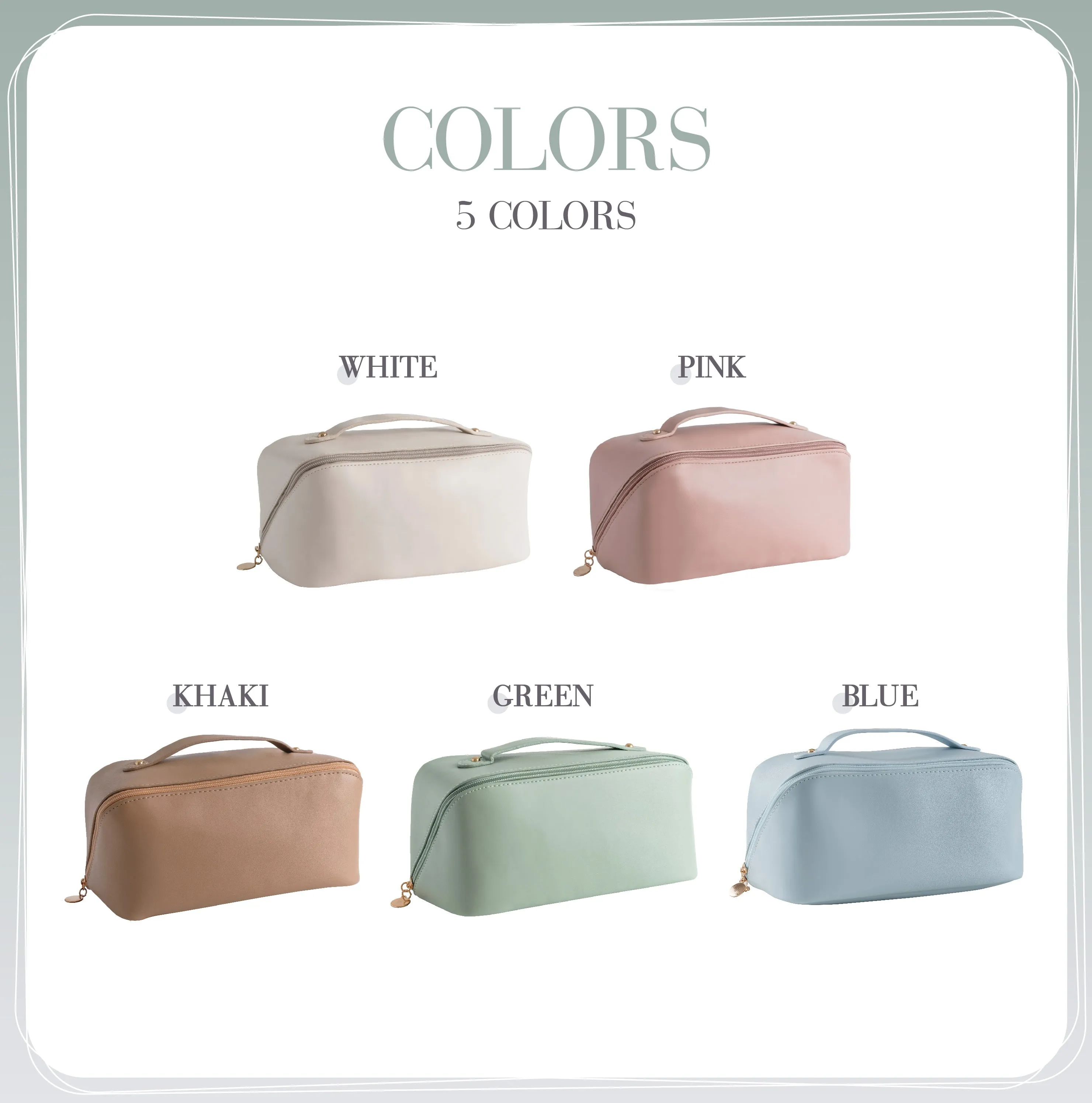 Large Capacity Cosmetic Bag