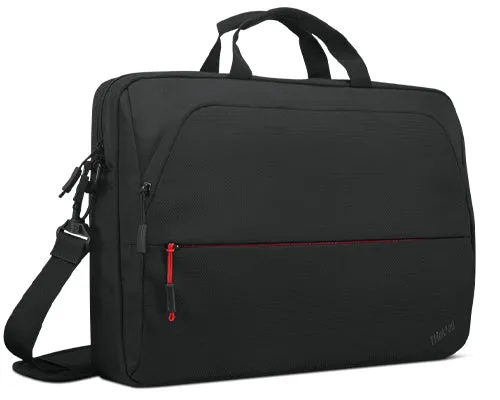 Lenovo Thinkpad Essential Topload (Eco) - Notebook Carrying Case - 16" - Black With Red Accents