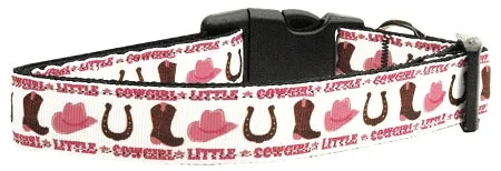 Little Cowgirl Nylon Cat Collar