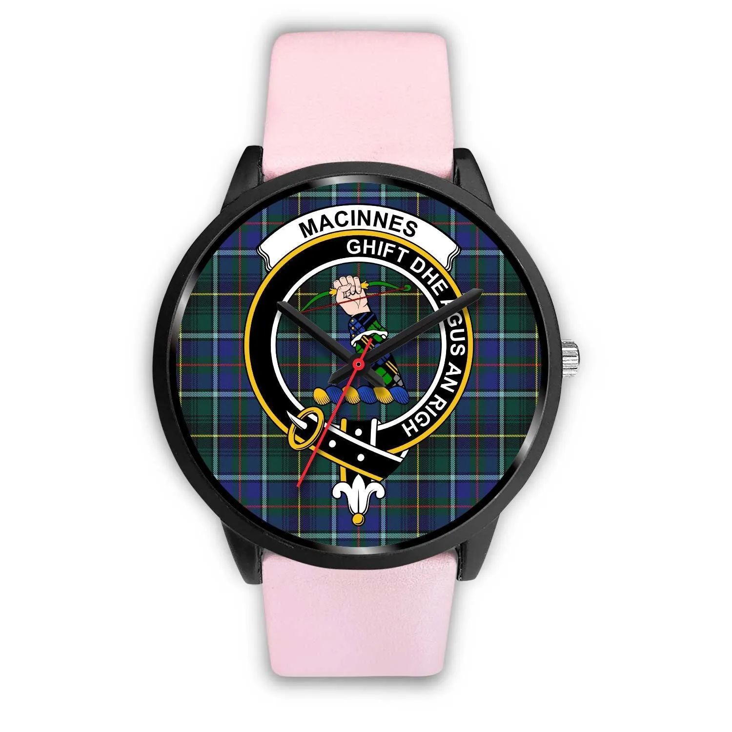 MacInnes Modern Clan Badge Tartan Black Watch