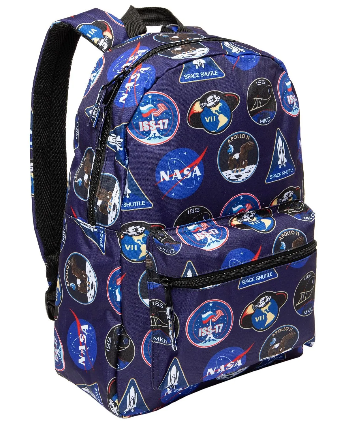 Men's school or office backpack NASA, blue