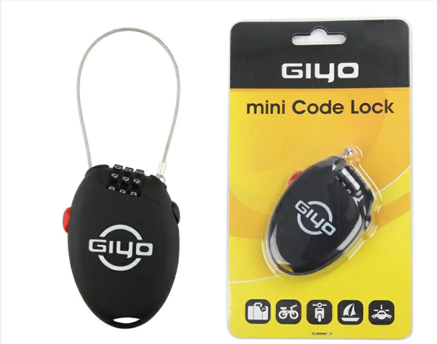 Mini Code Anti Theft Luggage Backpack Lock