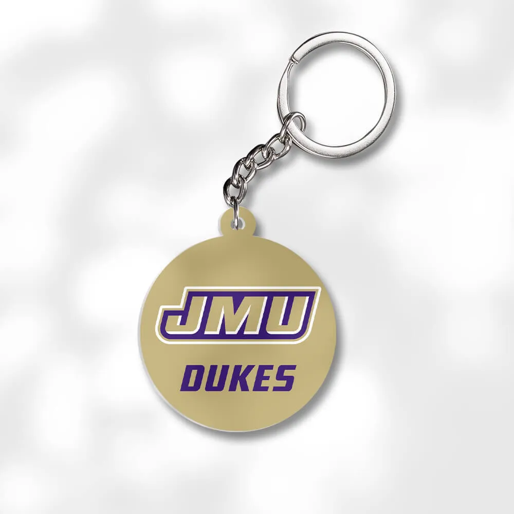 Pack 3 James Madison University Keychains