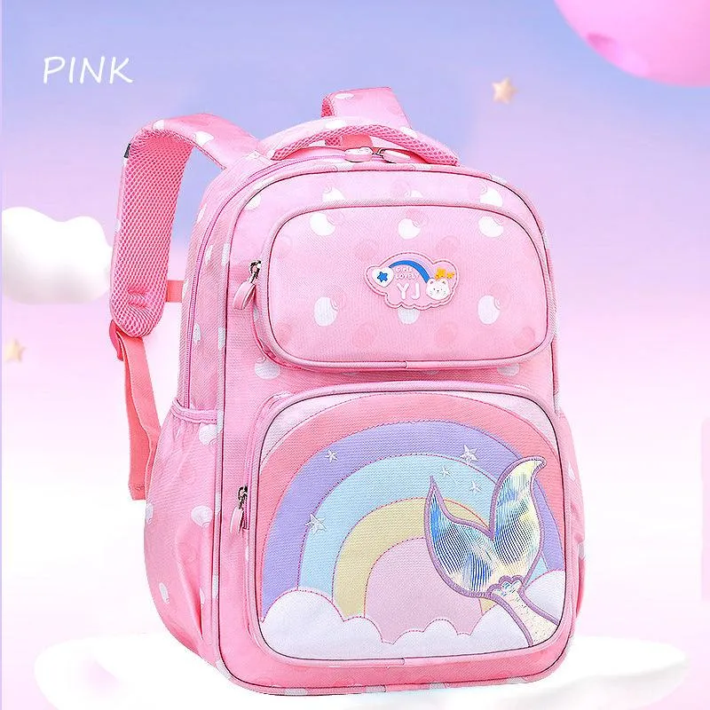 Rainbow Backpack - Tea Pink