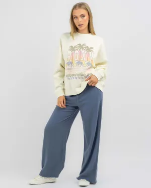 Roxy Lineup Oversized Crew