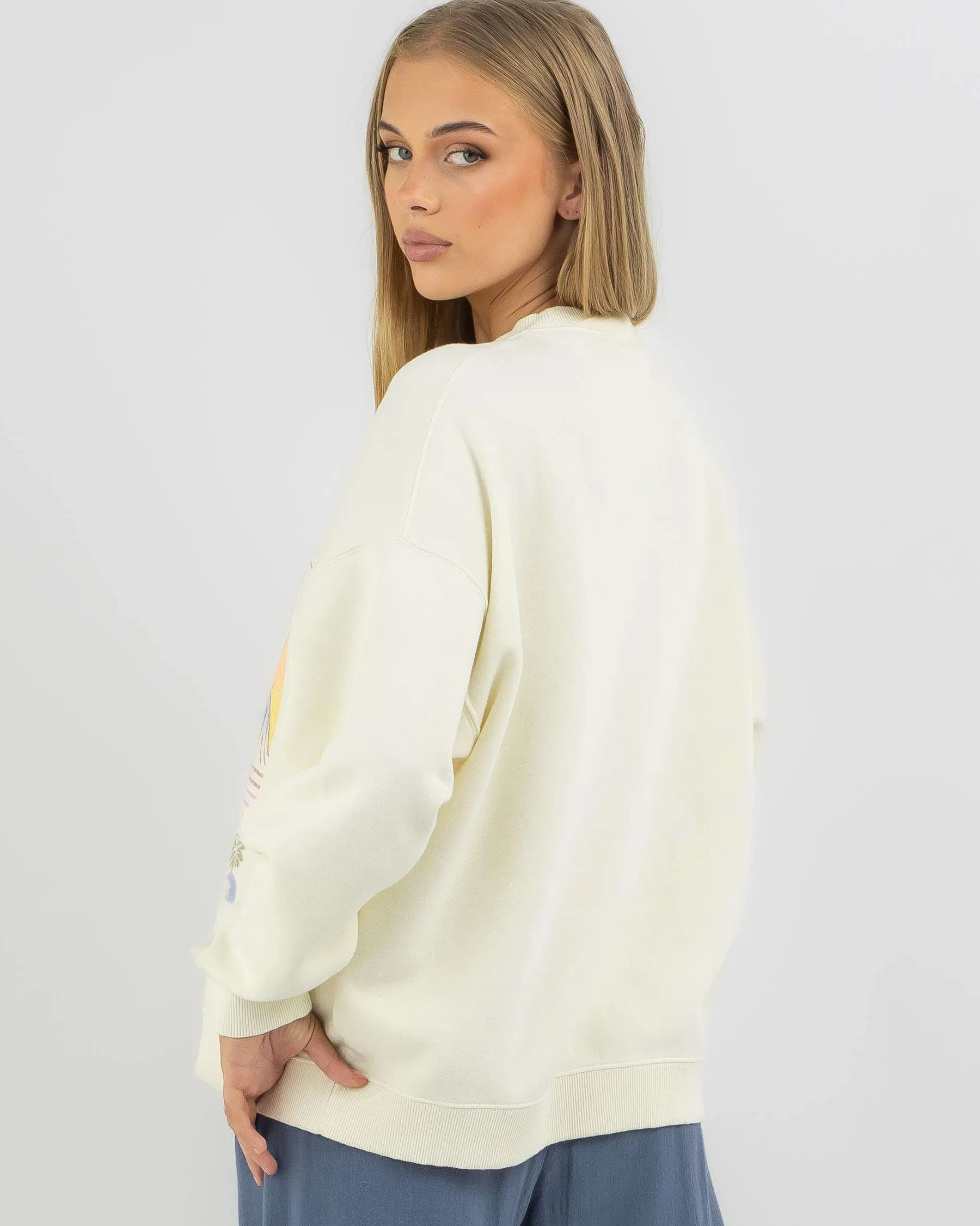 Roxy Lineup Oversized Crew