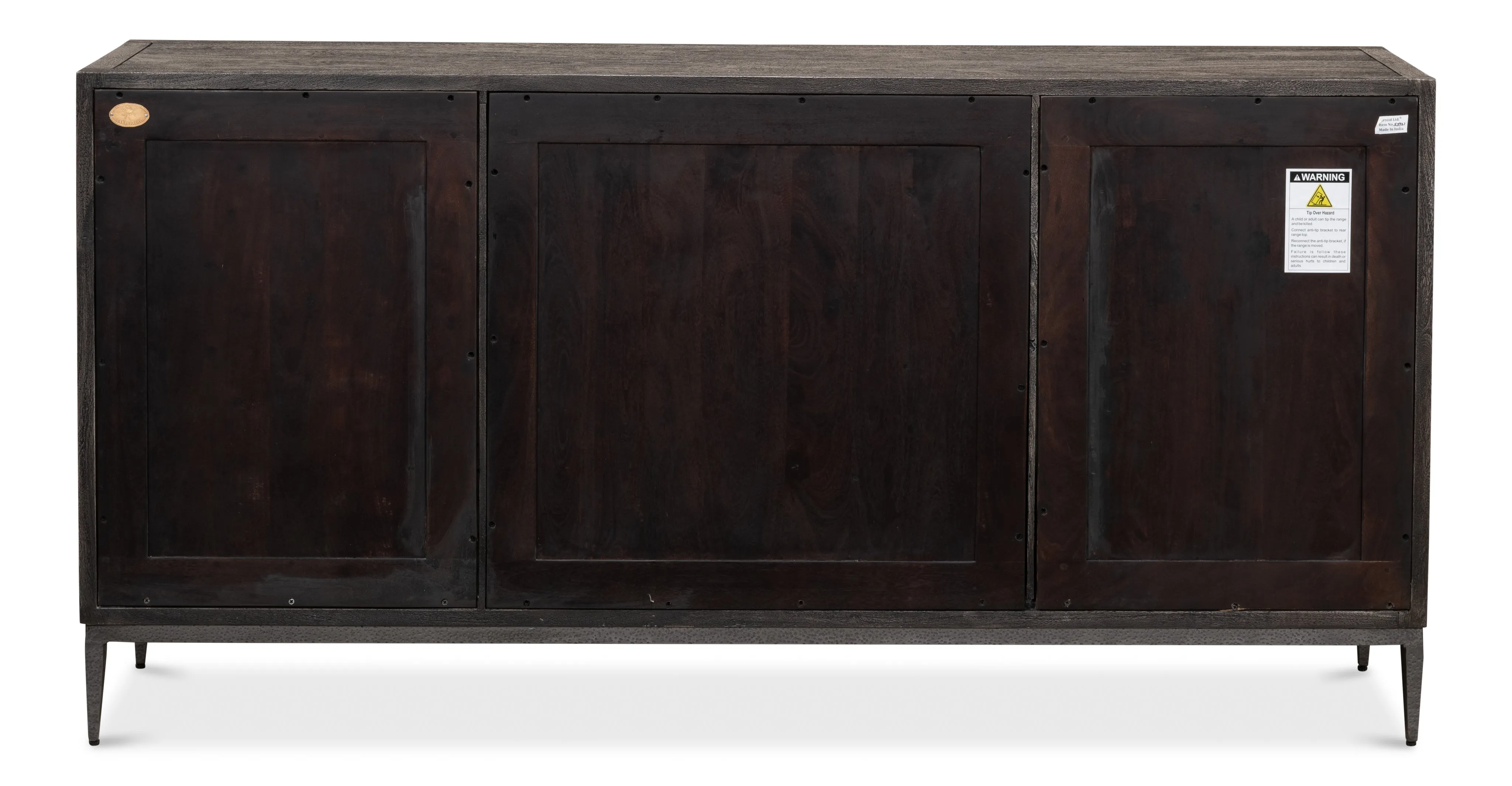 Sarreid - Bauhaus Sideboard - Grey - Traditional