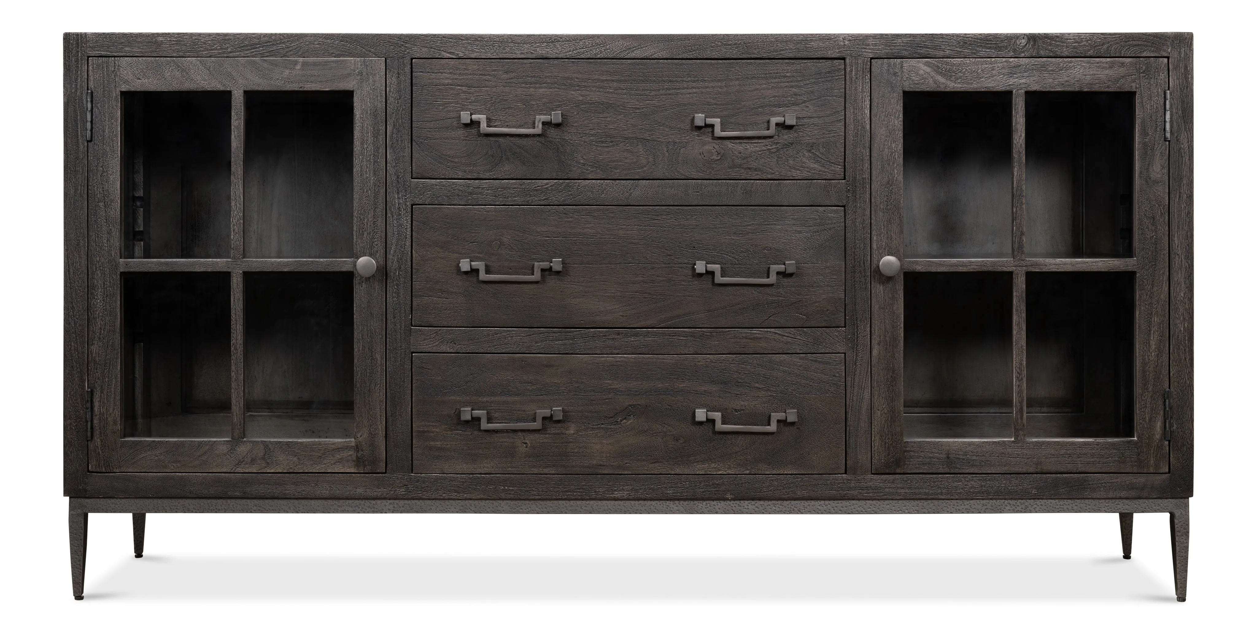 Sarreid - Bauhaus Sideboard - Grey - Traditional