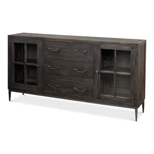 Sarreid - Bauhaus Sideboard - Grey - Traditional