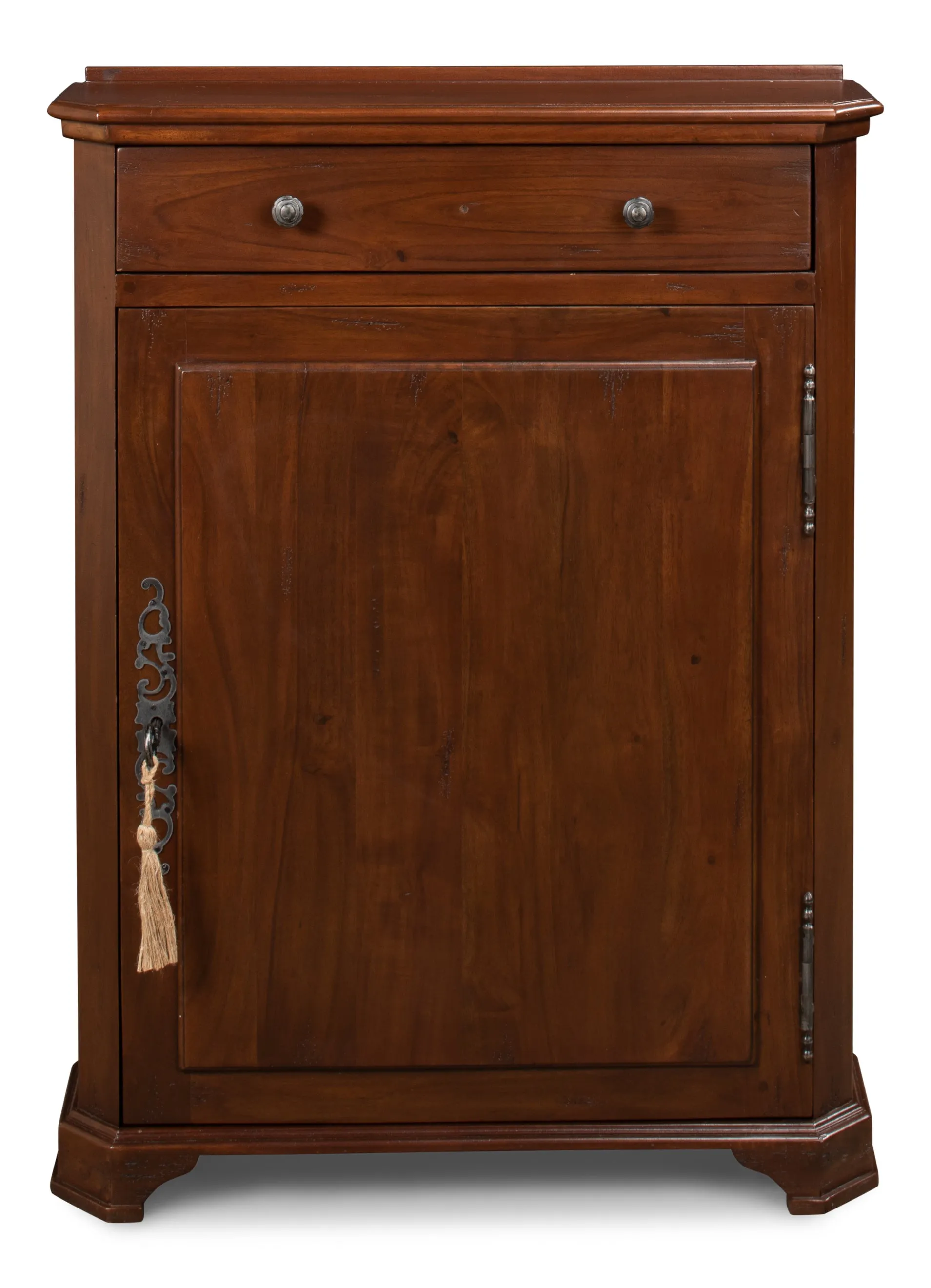 Sarreid - Dante Hall Cabinet  Walnut - Brown - Traditional