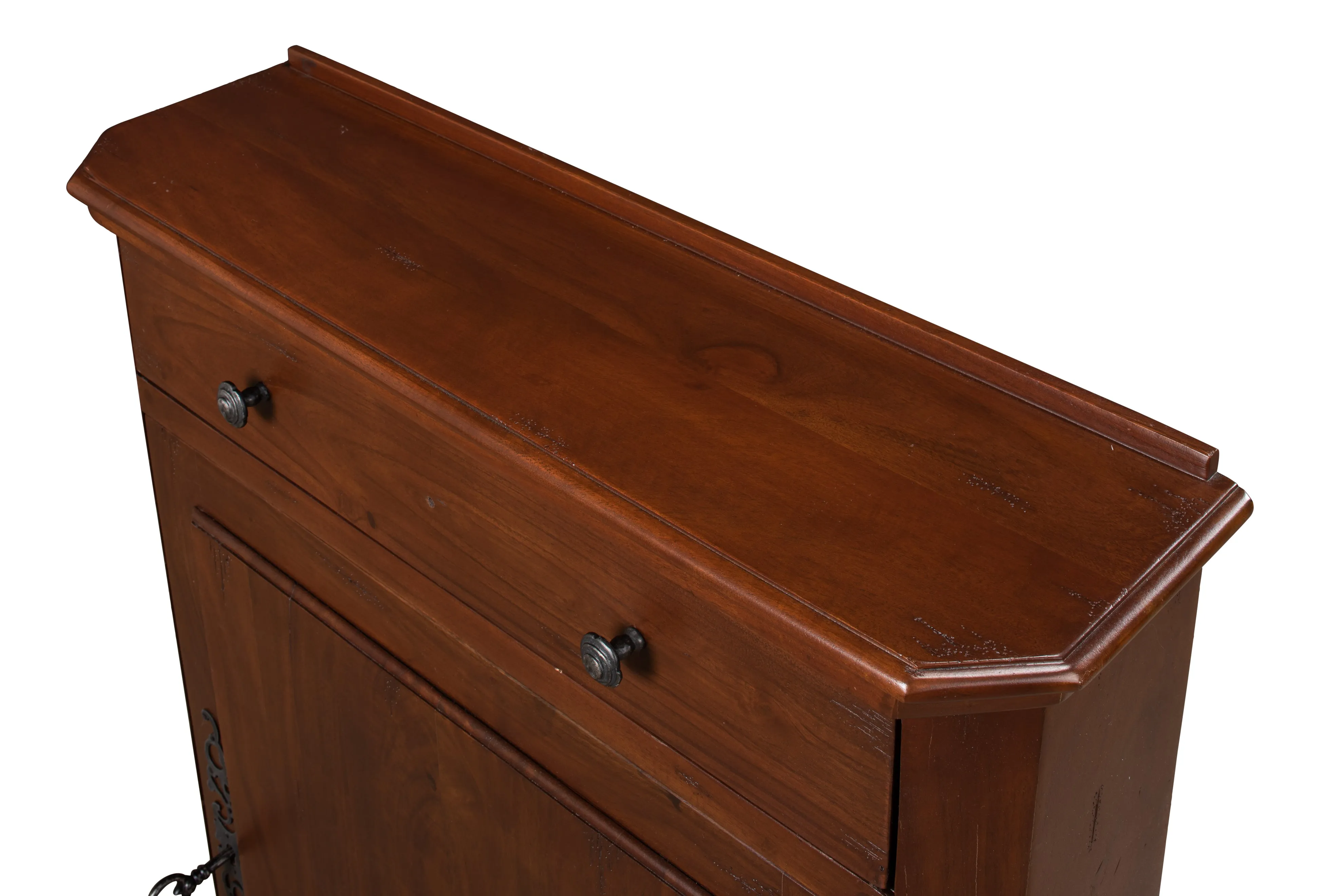 Sarreid - Dante Hall Cabinet  Walnut - Brown - Traditional