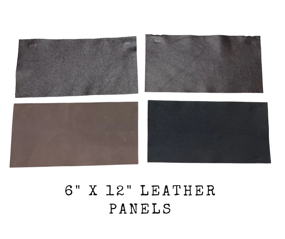 Soft Leather Panel Pieces