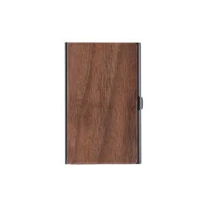 Walnut Wooden Business Card Holder (1pcs)