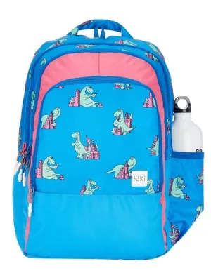 Wildcraft Wiki Champ 5 Dino Blue 16.5" Backpack, WIKICHAMP5 DBLU