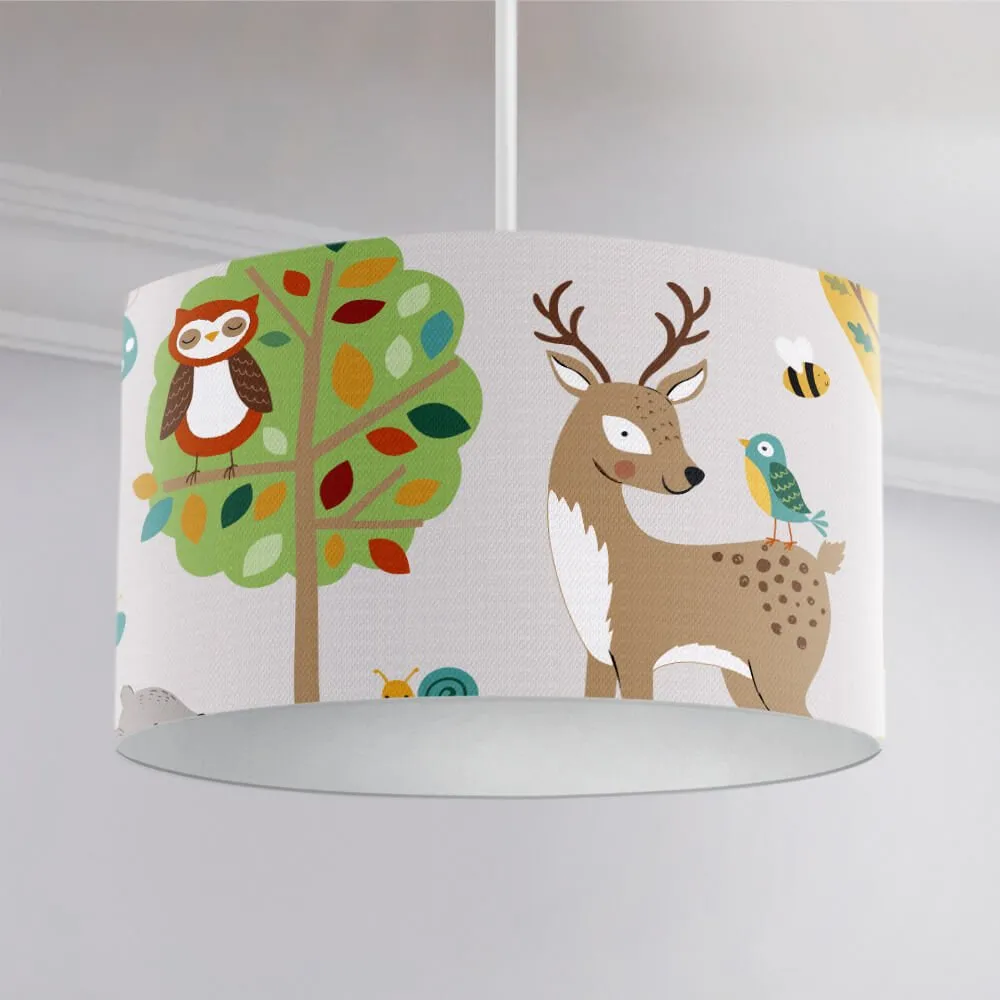 Woodland Friends Ceiling Lampshade